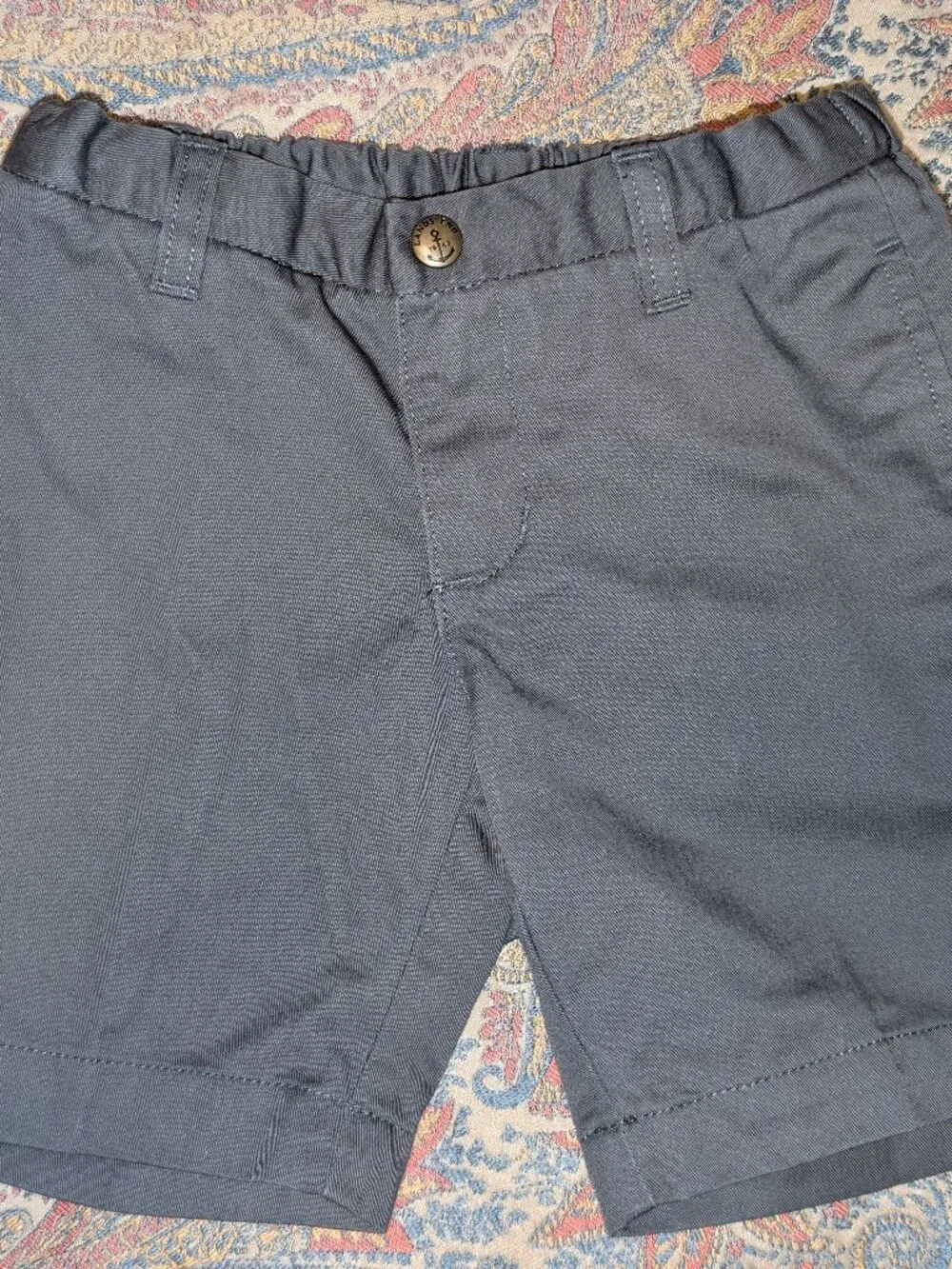 Lands end size 6 gray school uniform shorts